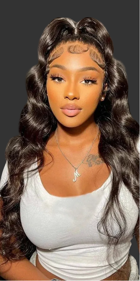 250% Density "Melt Skins" HD Lace Frontal Wig | Sophisticated 13x6 & 13x4 HD Transparent Lace | Elegant "Burmese Remy" 26+ Inch Length | "Dignified" Pre-Plucked Human Hair for Radiant Versatile Styling Luxegan