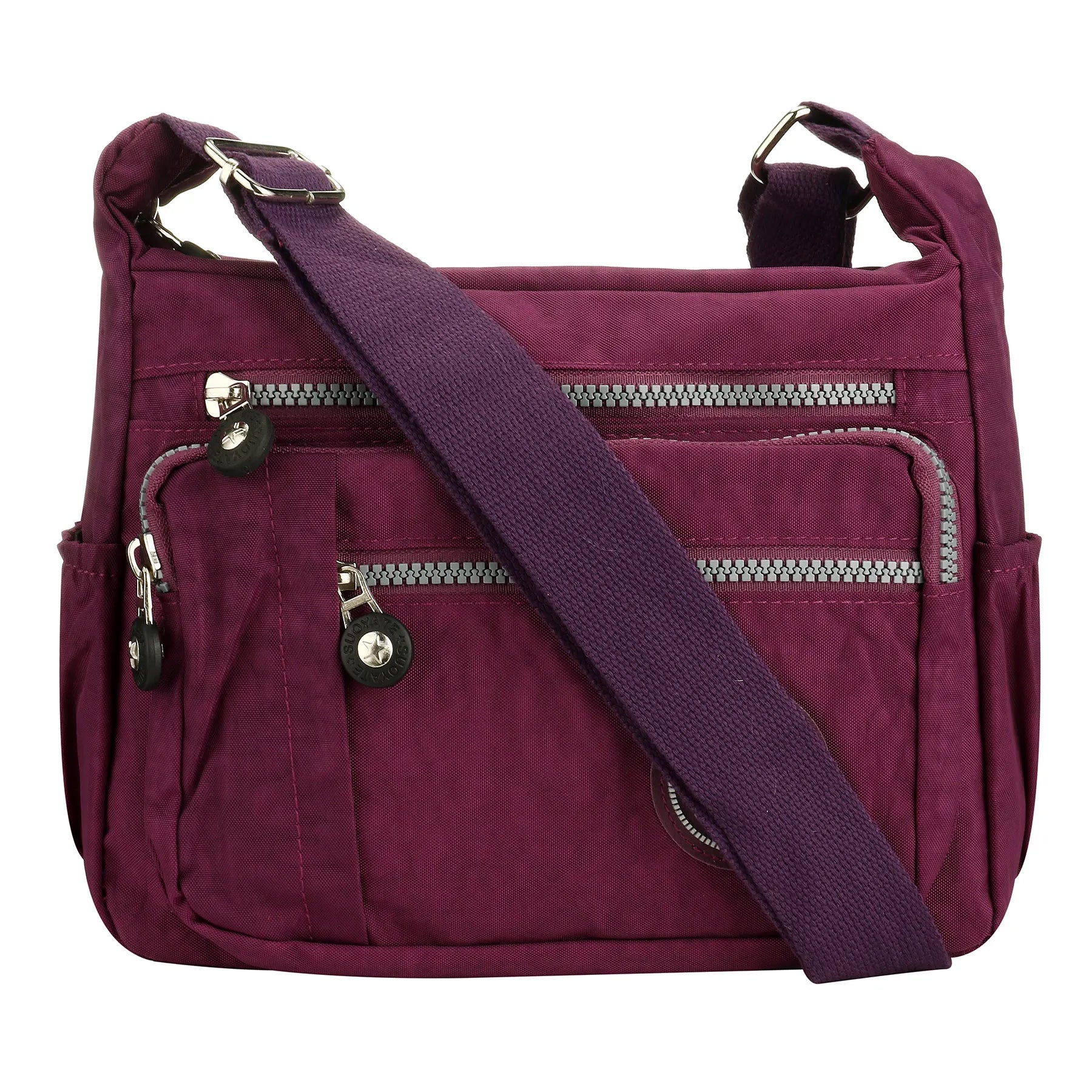 Women's Nylon Waterproof Messenger Bag | Travel Crossbody & Shoulder Purse Luxegan