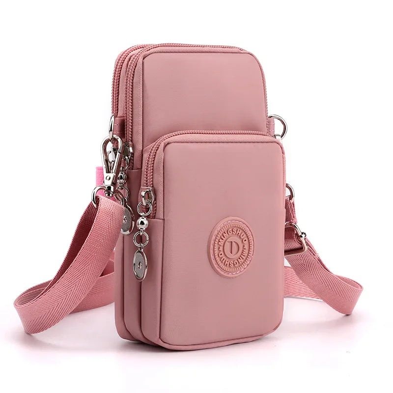 New Women's Mobile Phone Bag | Nylon Cell Phone Bag, Small Crossbody Bag & Travel Purse Luxegan