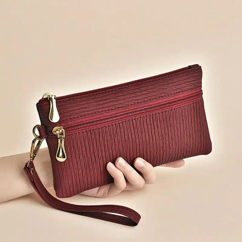 Women's Zipper Bag | Simple Coin Purse & Small Square Handbag Luxegan
