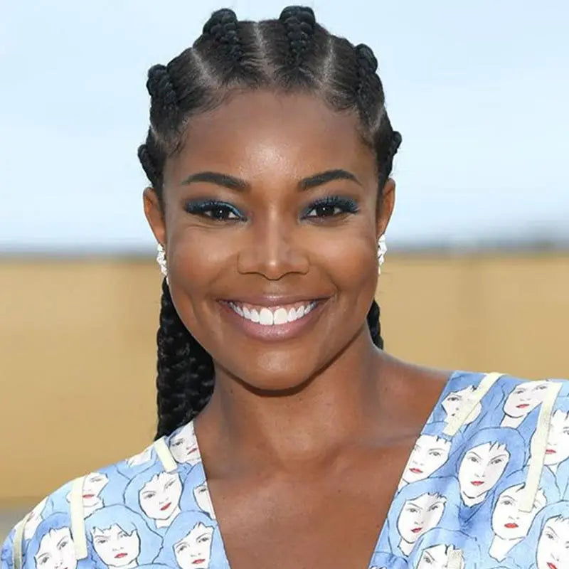 20-36 Inch Jumbo Box Cornrow Faux Locs Wig | Full Lace