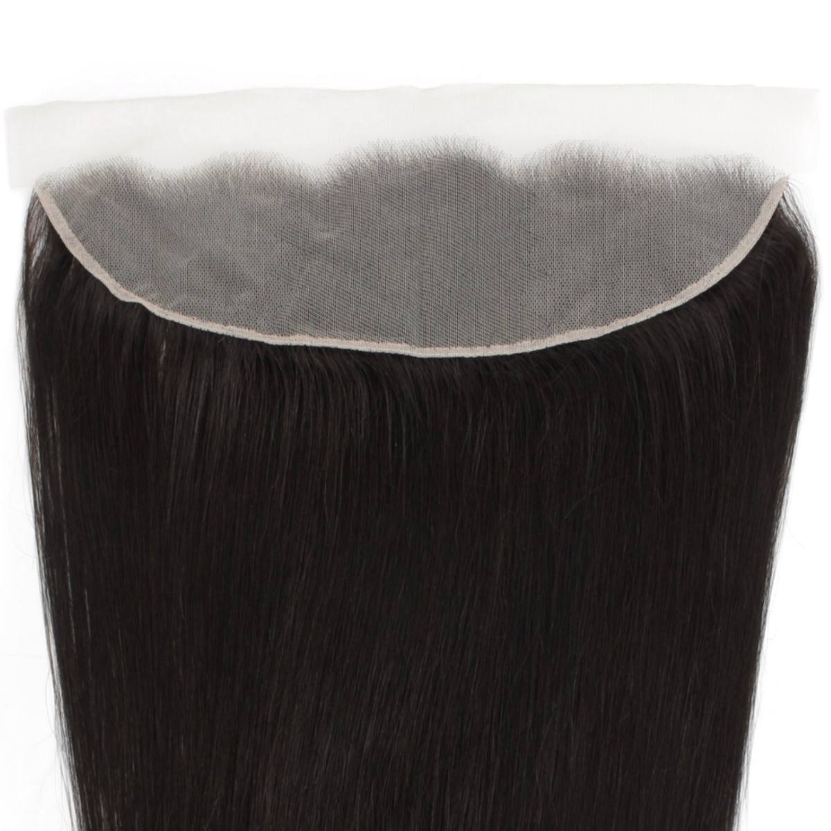Brazilian Straight 13x4 Transparent Lace Human Hair Frontal Luxegan