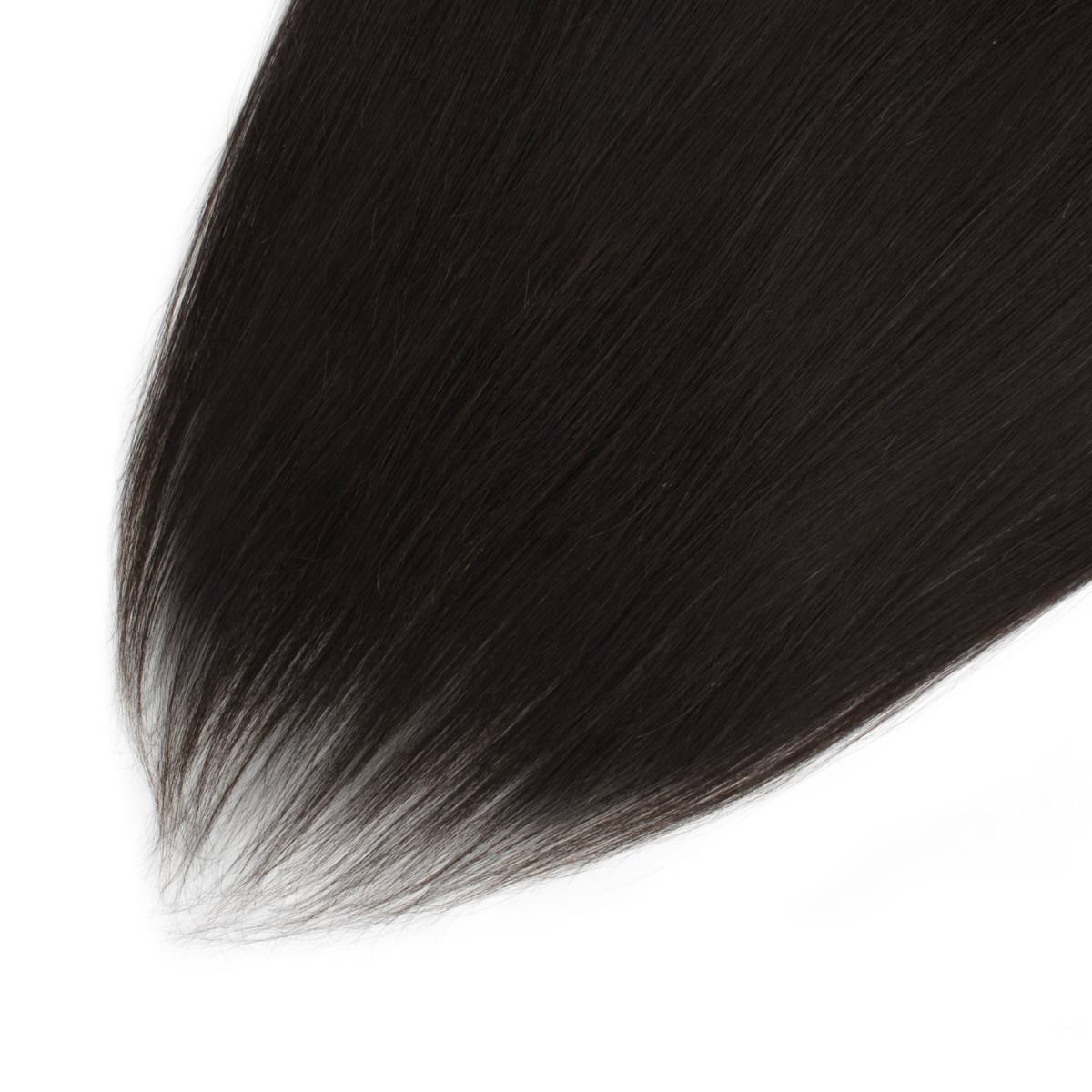Brazilian Straight 13x4 Transparent Lace Human Hair Frontal Luxegan