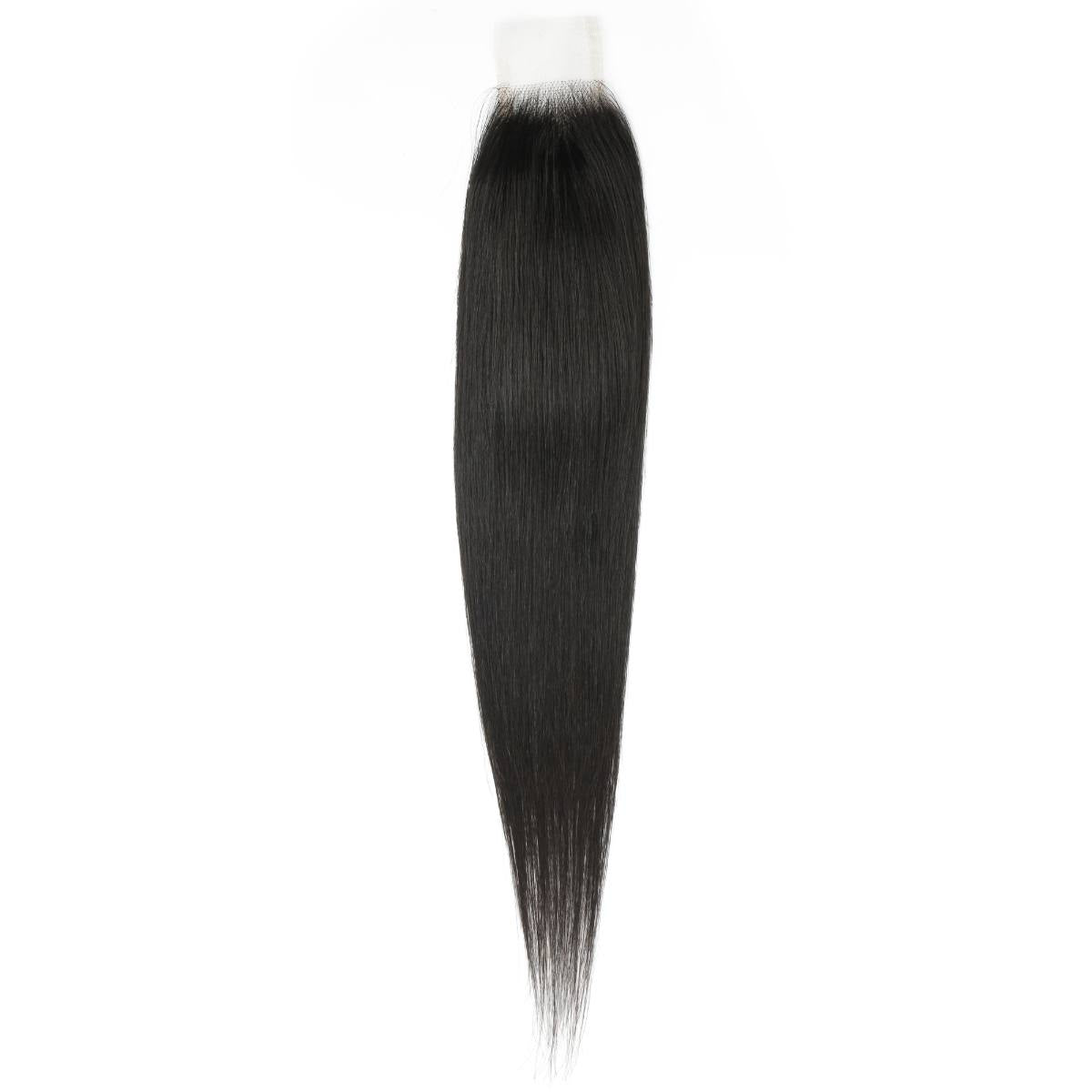 Brazilian Silky Straight 2x6 Transparent Lace Human Hair Closure Luxegan