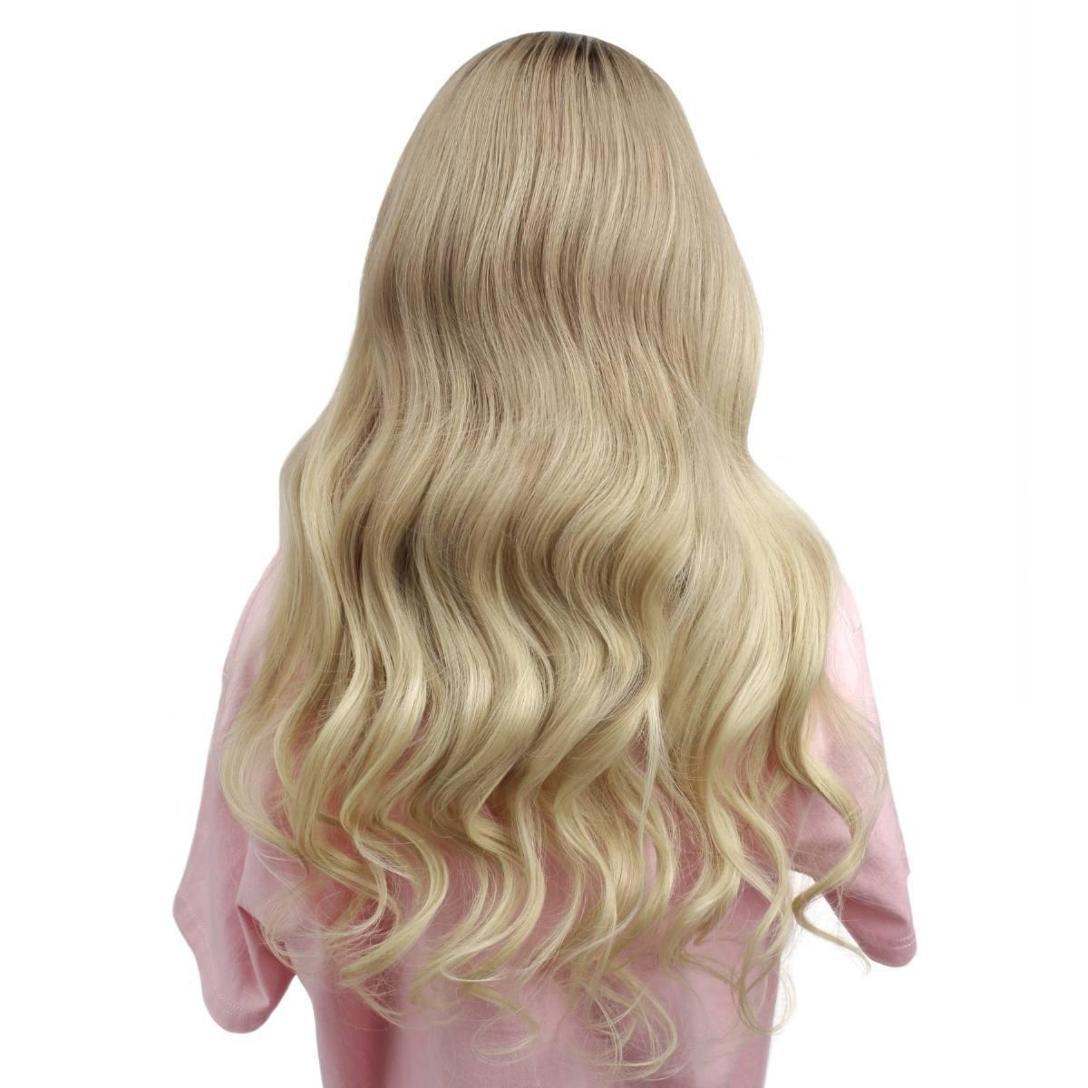 Taylor Glueless 5x5 HD Lace Professionally Colored 100% Human Hair Closure Wig Luxegan