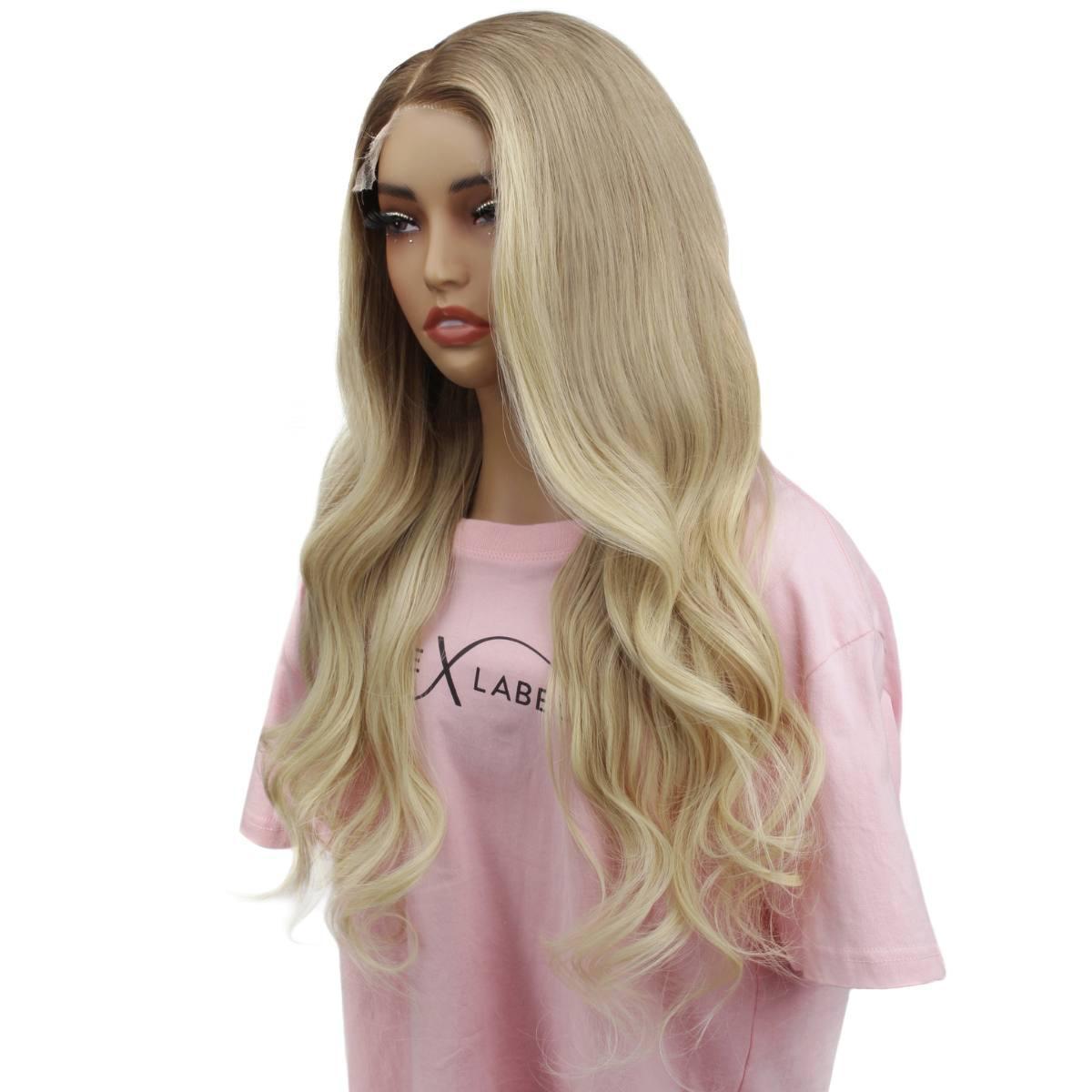 Taylor Glueless 5x5 HD Lace Professionally Colored 100% Human Hair Closure Wig Luxegan
