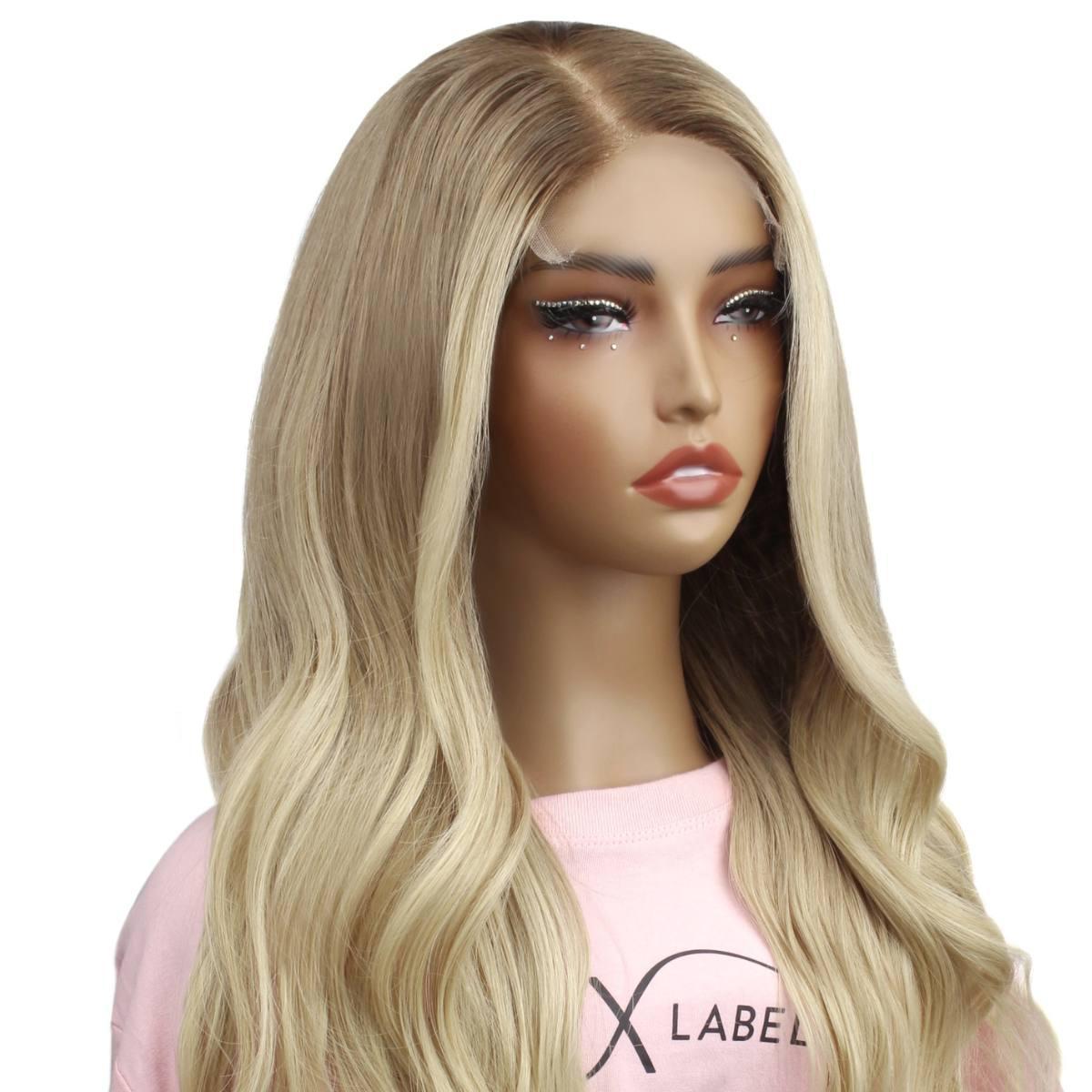 Taylor Glueless 5x5 HD Lace Professionally Colored 100% Human Hair Closure Wig Luxegan