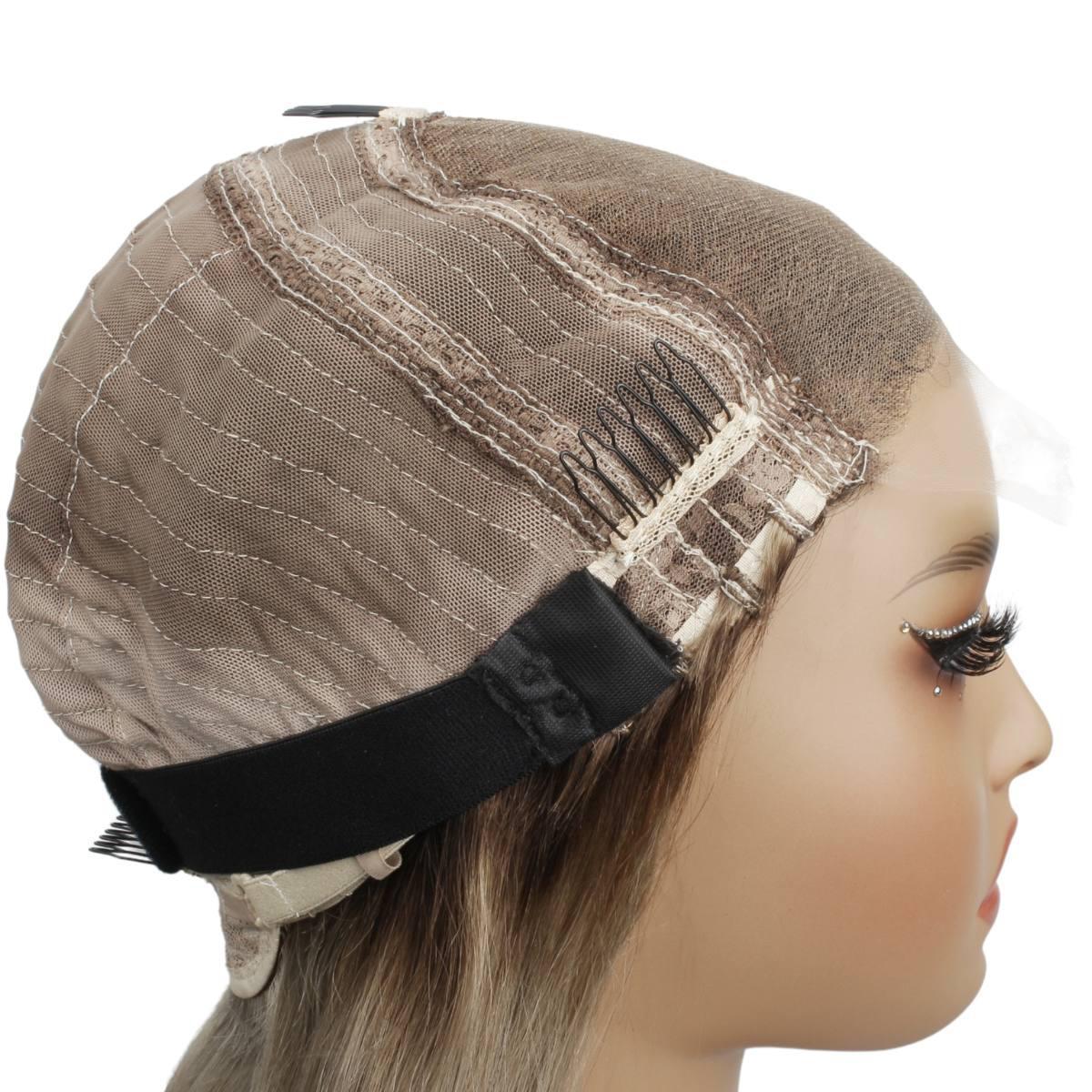 Tiffany Glueless 5x5 HD Lace Professionally Colored 100% Human Hair Closure Wig Luxegan