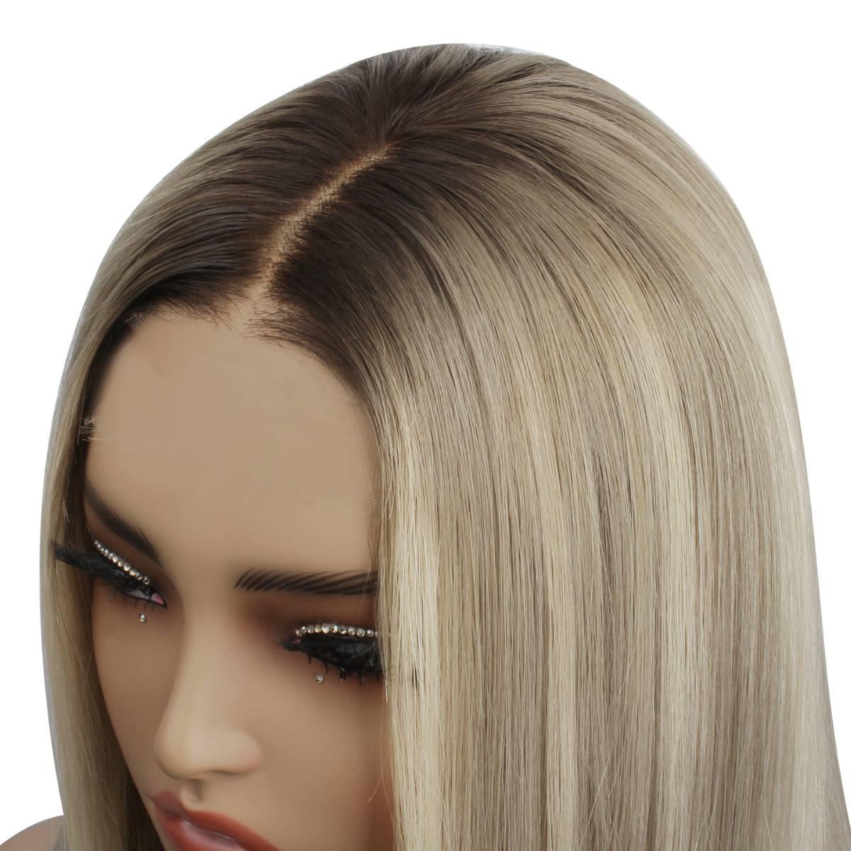 Tiffany Glueless 5x5 HD Lace Professionally Colored 100% Human Hair Closure Wig Luxegan