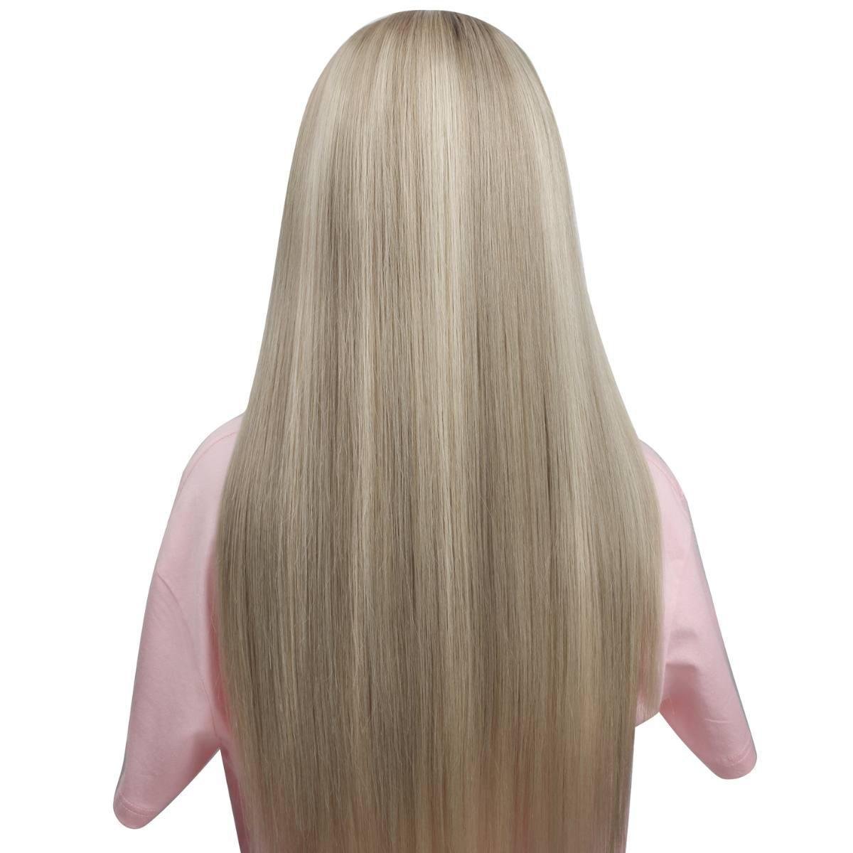 Tiffany Glueless 5x5 HD Lace Professionally Colored 100% Human Hair Closure Wig Luxegan