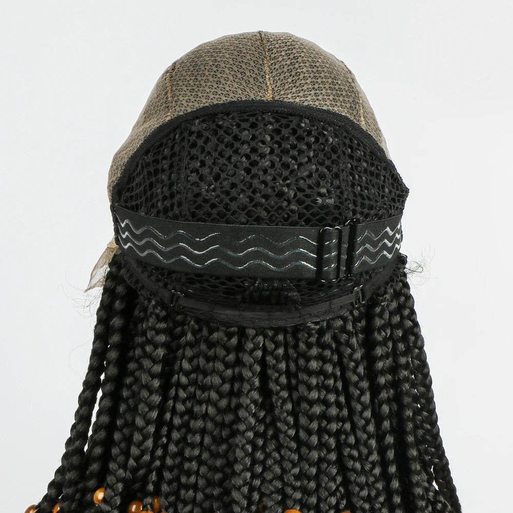 14" Short Braided Bob Wig | Lace Front | Heat Resistant | Black Women Luxegan