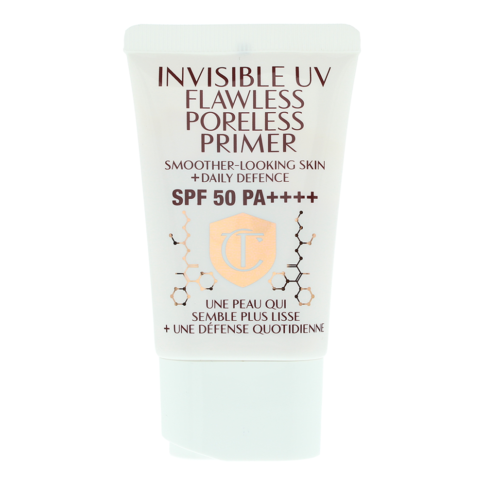 Charlotte Tilbury, Flawless Invisibile, Hyaluronic Acid, Hydration, Liquid Primer, SPF 50, 30 ml