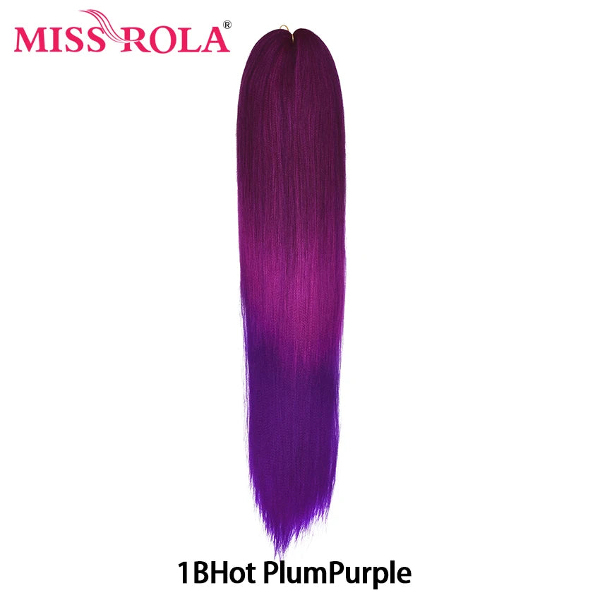 Jumbo Pre-Stretched Kanekalon Braiding Hair 24in – Ombré & Solid Colors Twist Braid Extensions - view 30