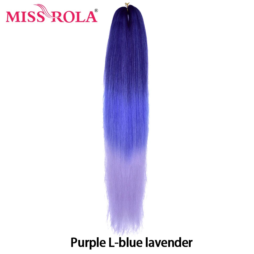 Jumbo Pre-Stretched Kanekalon Braiding Hair 24in – Ombré & Solid Colors Twist Braid Extensions - view 9