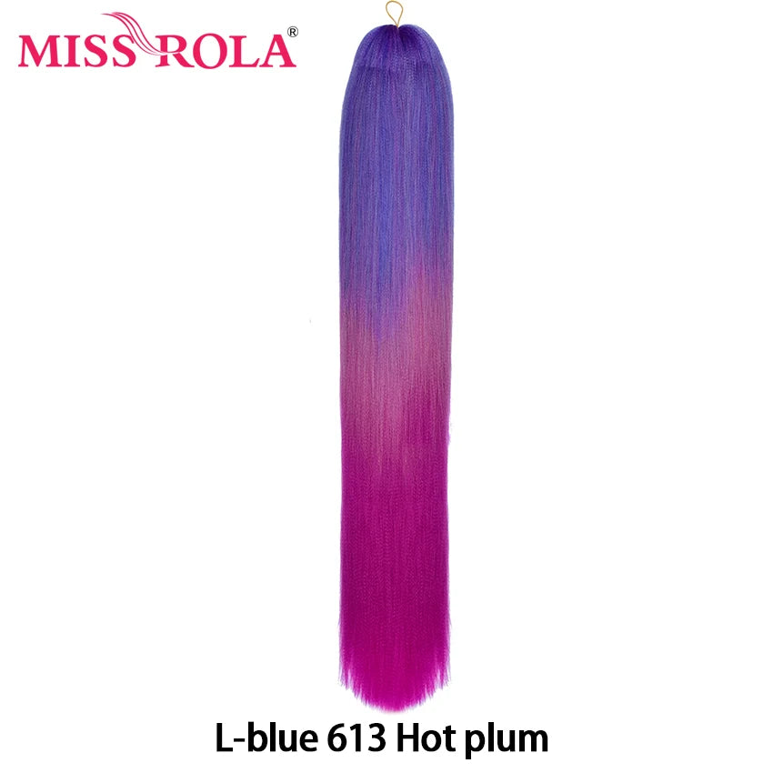 Jumbo Pre-Stretched Kanekalon Braiding Hair 24in – Ombré & Solid Colors Twist Braid Extensions - view 29