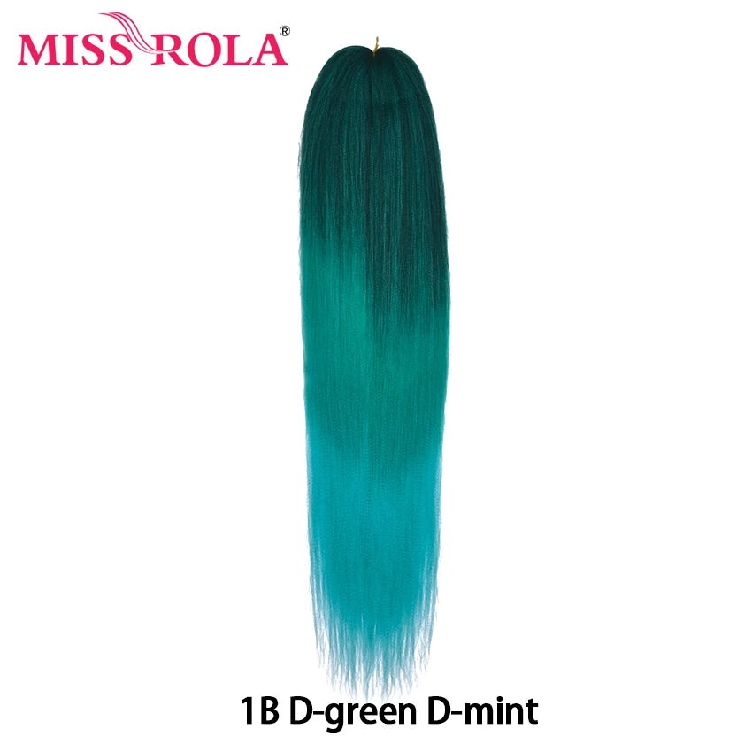 Jumbo Pre-Stretched Kanekalon Braiding Hair 24in – Ombré & Solid Colors Twist Braid Extensions - view 106