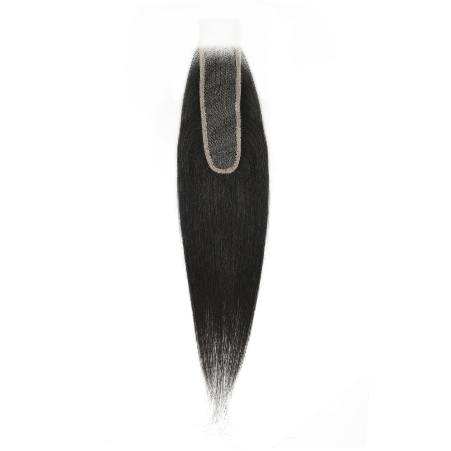 Yaki Straight 2x6 Transparent Lace Human Hair Closure Luxegan