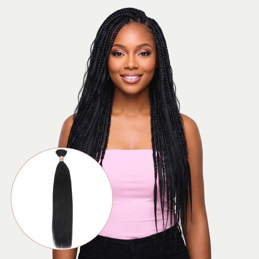 Pelo para trenzar Yaki Liso a Granel 100% Humano