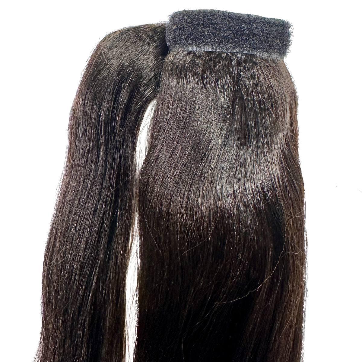 Kinky Curly 100% Human Hair Ponytail Extension Luxegan