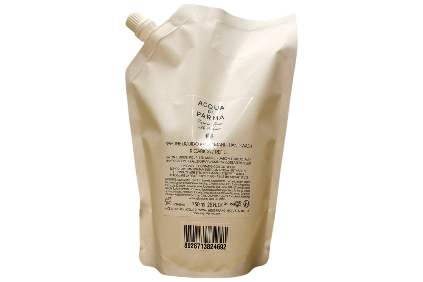 Acqua di Parma, Colonia, Cleaning, Liquid Soap, For Hands, Refill, 750 ml