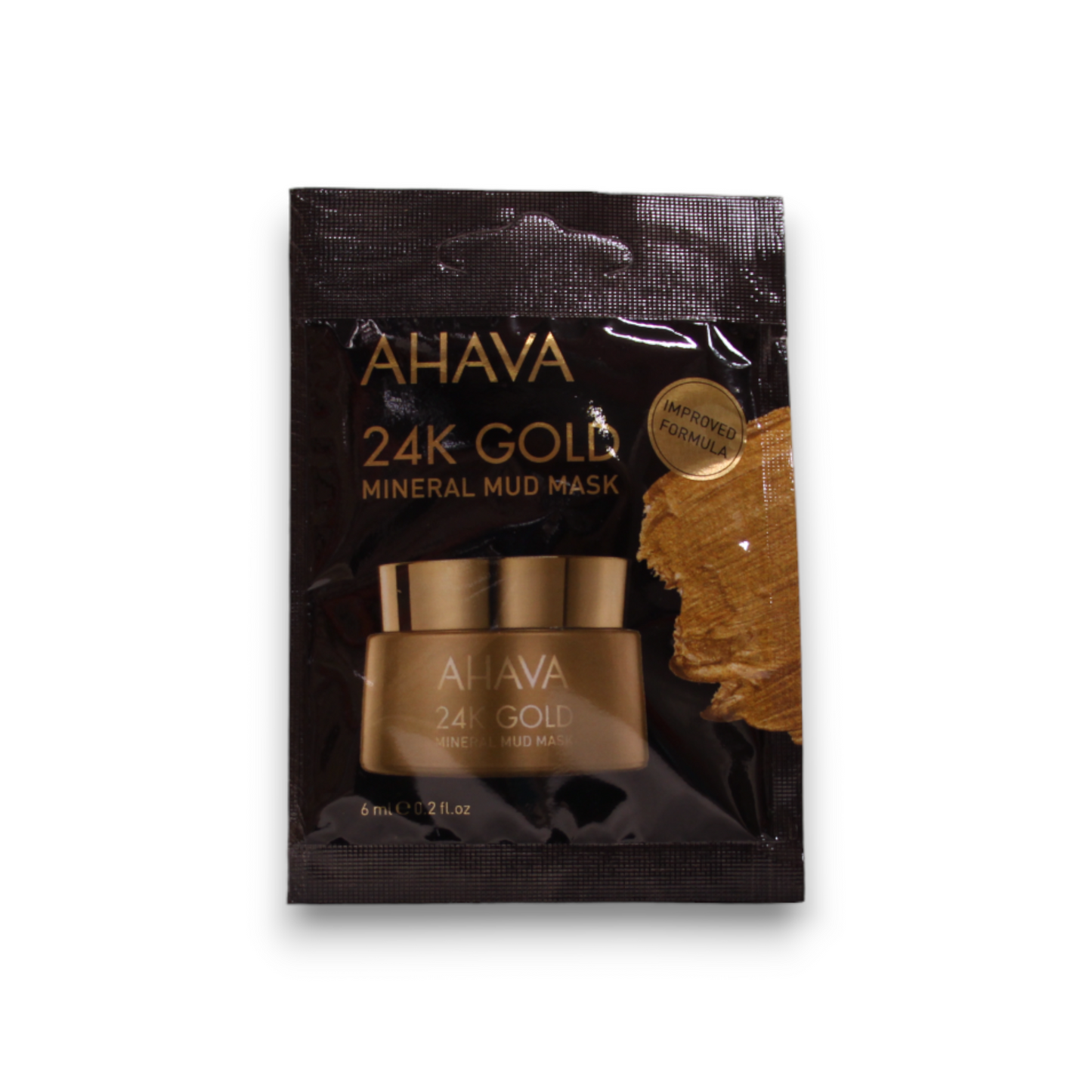 Ahava, Single Use 24K Gold Mineral, Hydrating, Mud Mask, For Face, 6 ml - view 2