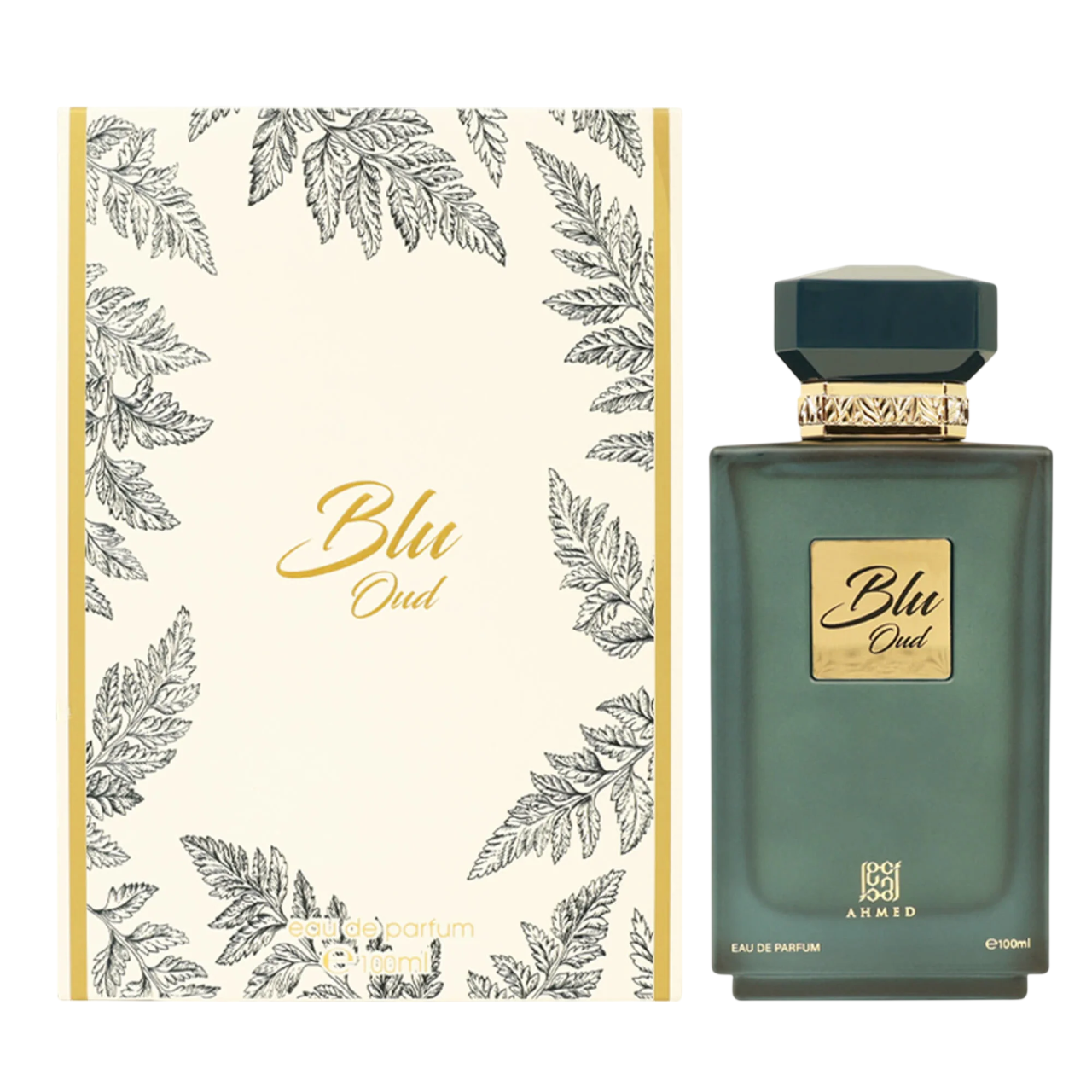 Ahmed Al Maghribi, Blu Oud, Eau De Parfum, Unisex, 100 ml