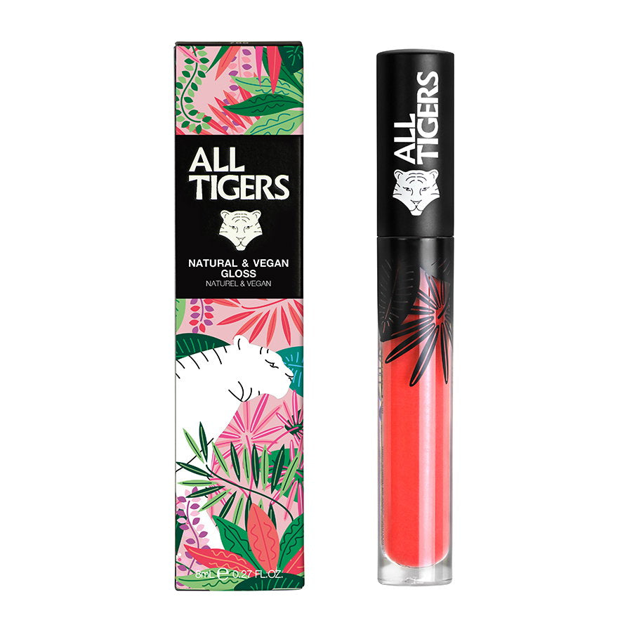 All Tigers, Natural & Vegan, Natural, Shining, Lip Gloss, 701, Dream Bigger, 8 ml - view 2