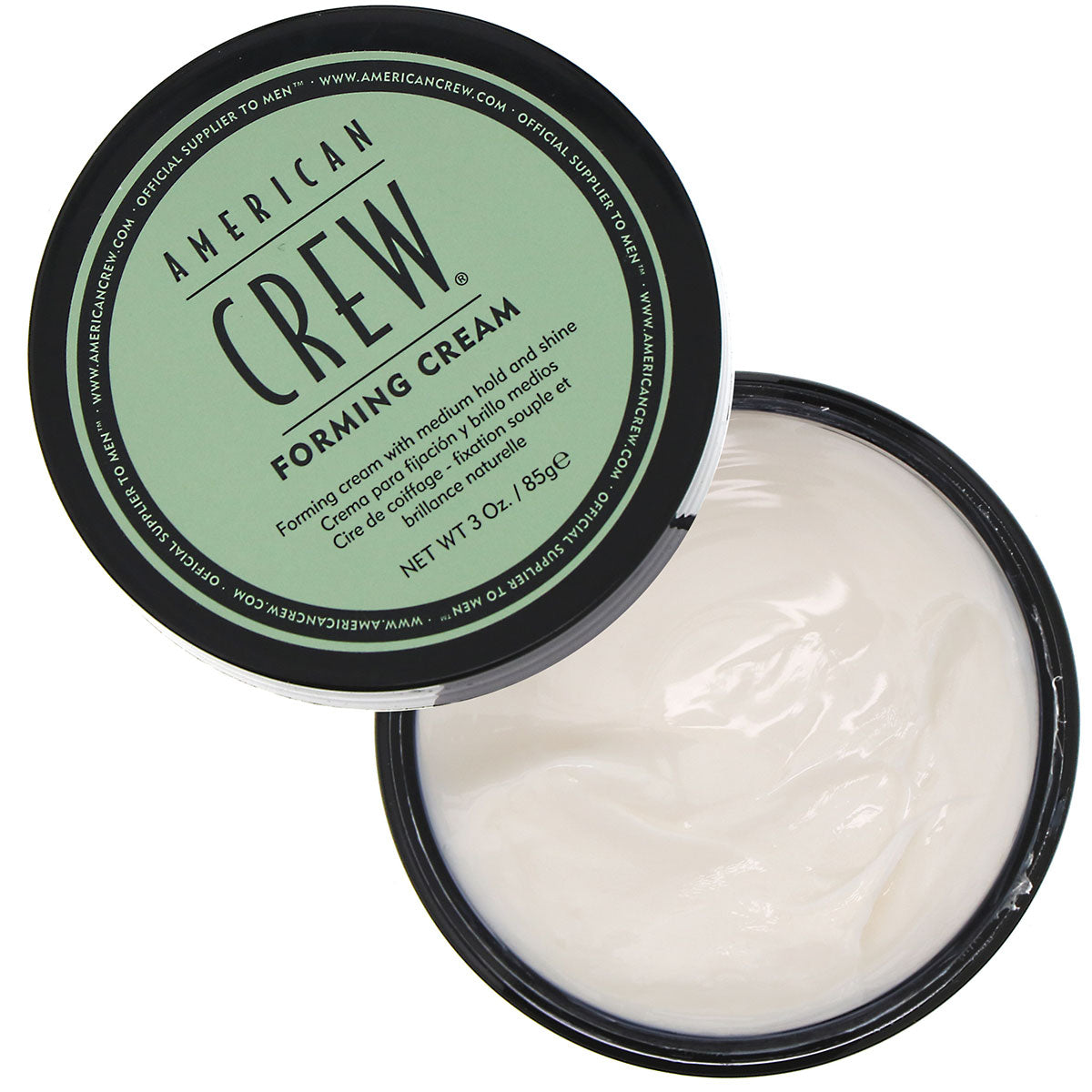 American Crew, Forming, Silicone Free, Hair Styling Cream, Medium Hold, 85 g