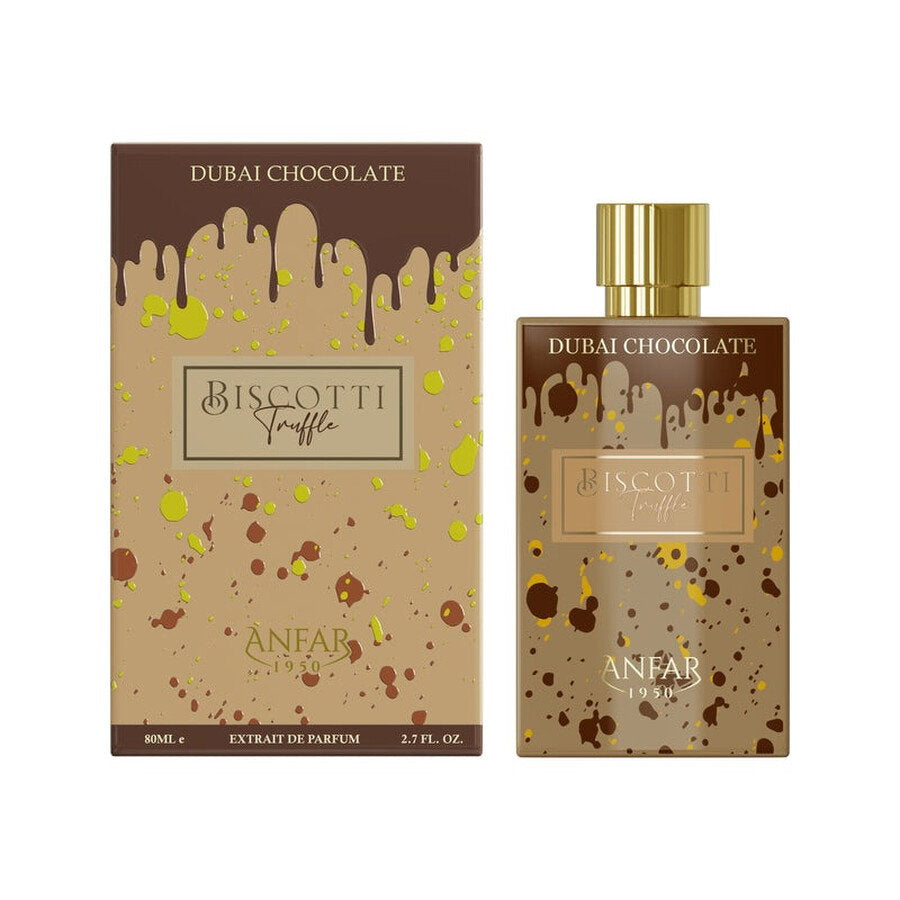 Anfar, Dubai Chocolate - Biscotti Truffle, Extrait De Parfum, Unisex, 80 ml