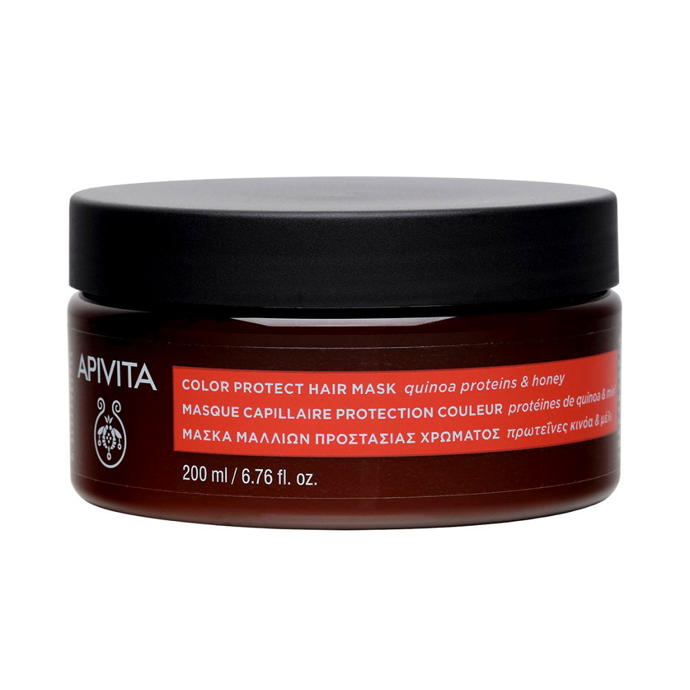 Apivita, Color Protect, Hair Cream Treatment, For Colour Protection, 200 ml