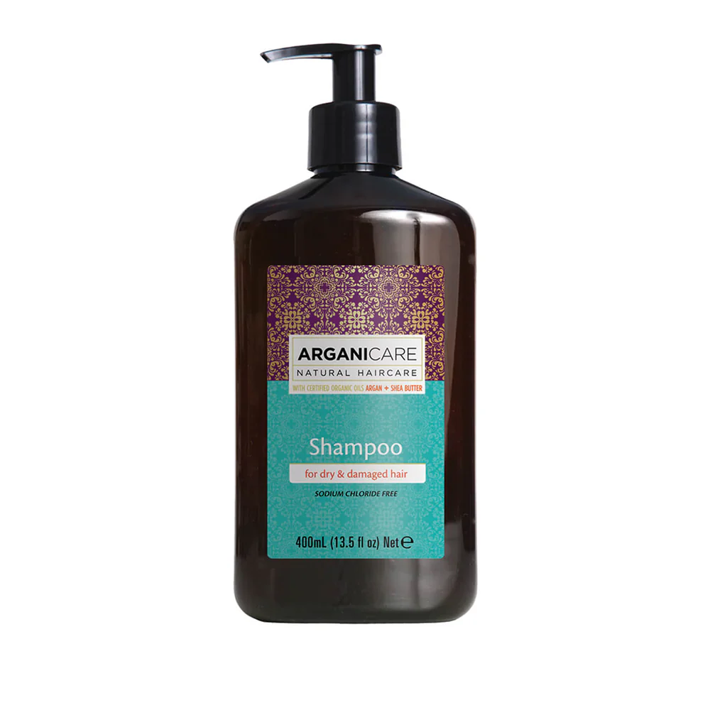 Arganicare, Argan Oil & Shea Butter, Hair Shampoo, Repairing & Moisturising, 400 ml