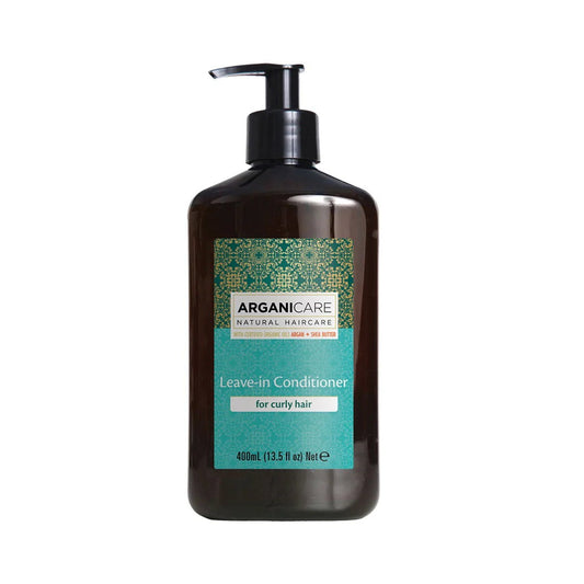 Arganicare, Argan Oil & Shea Butter, Hair Leave-In Conditioner, Hydrating, 400 ml