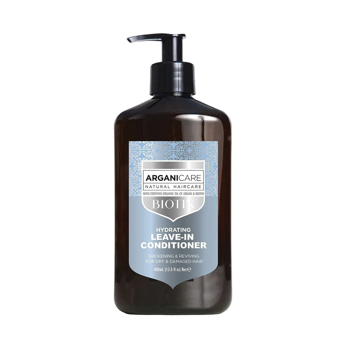 Arganicare, Biotin, Hair Leave-In Conditioner, Revitalizing, 400 ml
