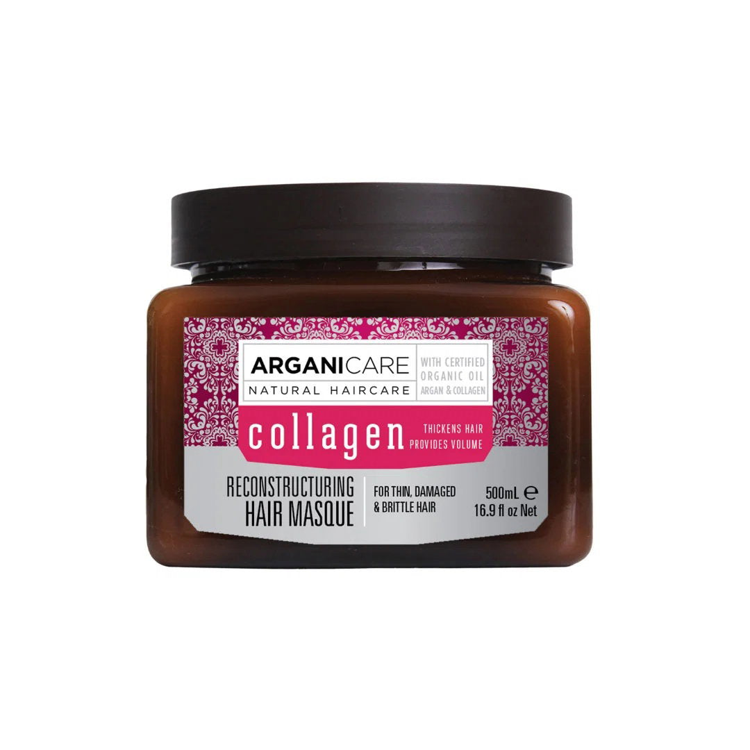 Arganicare, Collagen, Hair Treatment Cream Mask, Restructuring, 500 ml