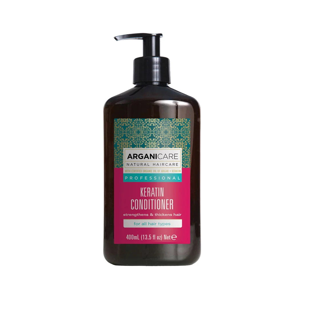 Arganicare, Keratin, Hair Conditioner, Nourishing & Strengthening, 400 ml