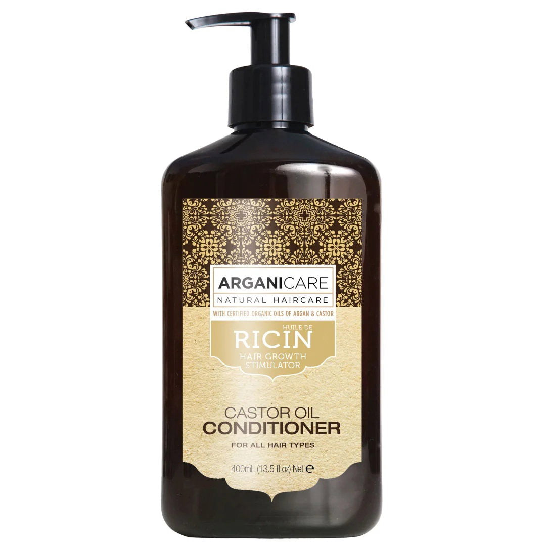 Arganicare, Ricin, Hair Conditioner, For Growth Stimulation, 400 ml