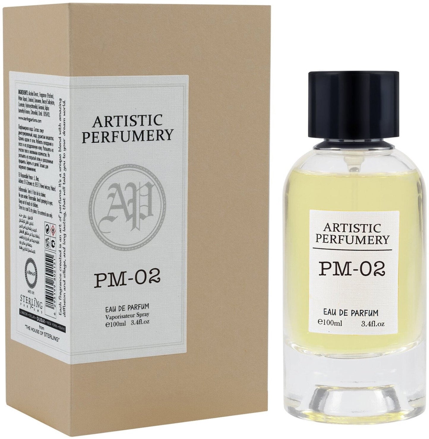 Armaf, Artistic Perfumery PM-02, Eau De Parfum, For Women, 100 ml