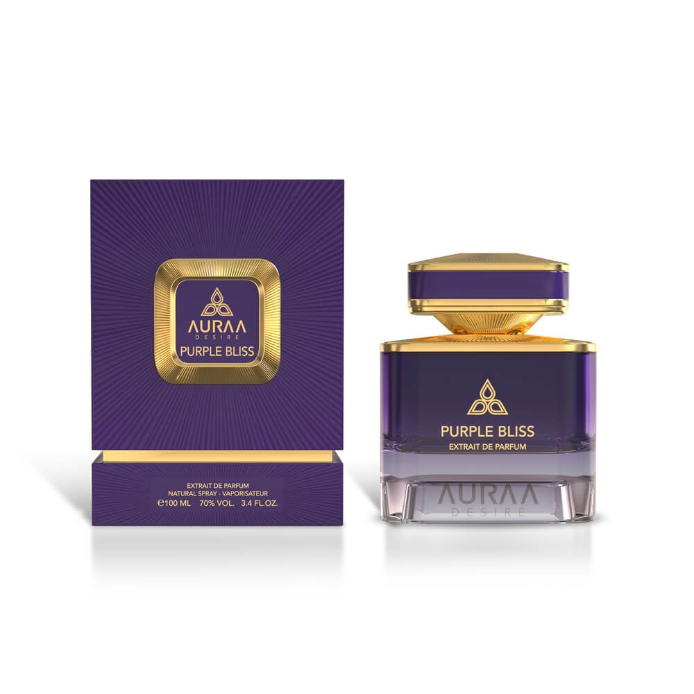 Auraa Desire, Purple Bliss, Extrait De Parfum, For Men, 100 ml