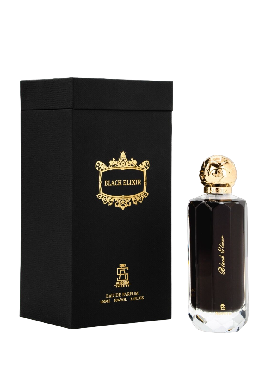 Aurora, Black Elixir, Eau De Parfum, For Men, 100 ml