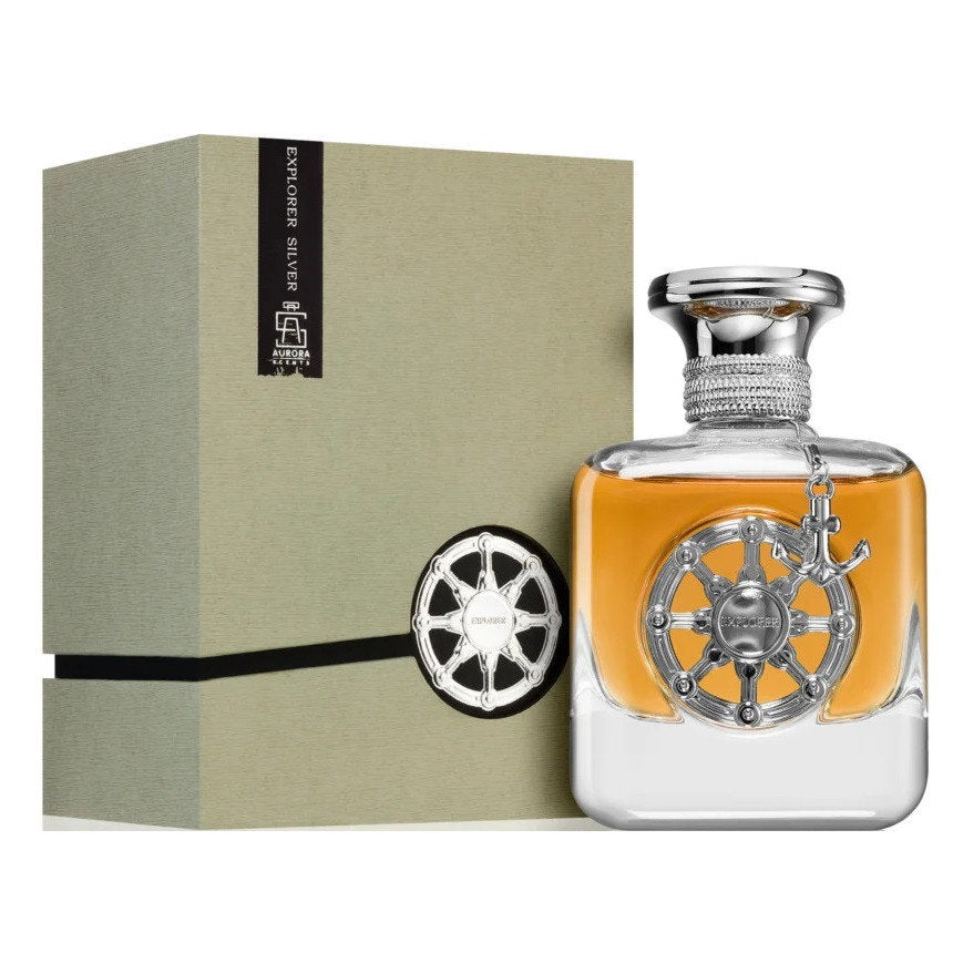 Aurora, Explorer Silver, Eau De Parfum, For Men, 100 ml
