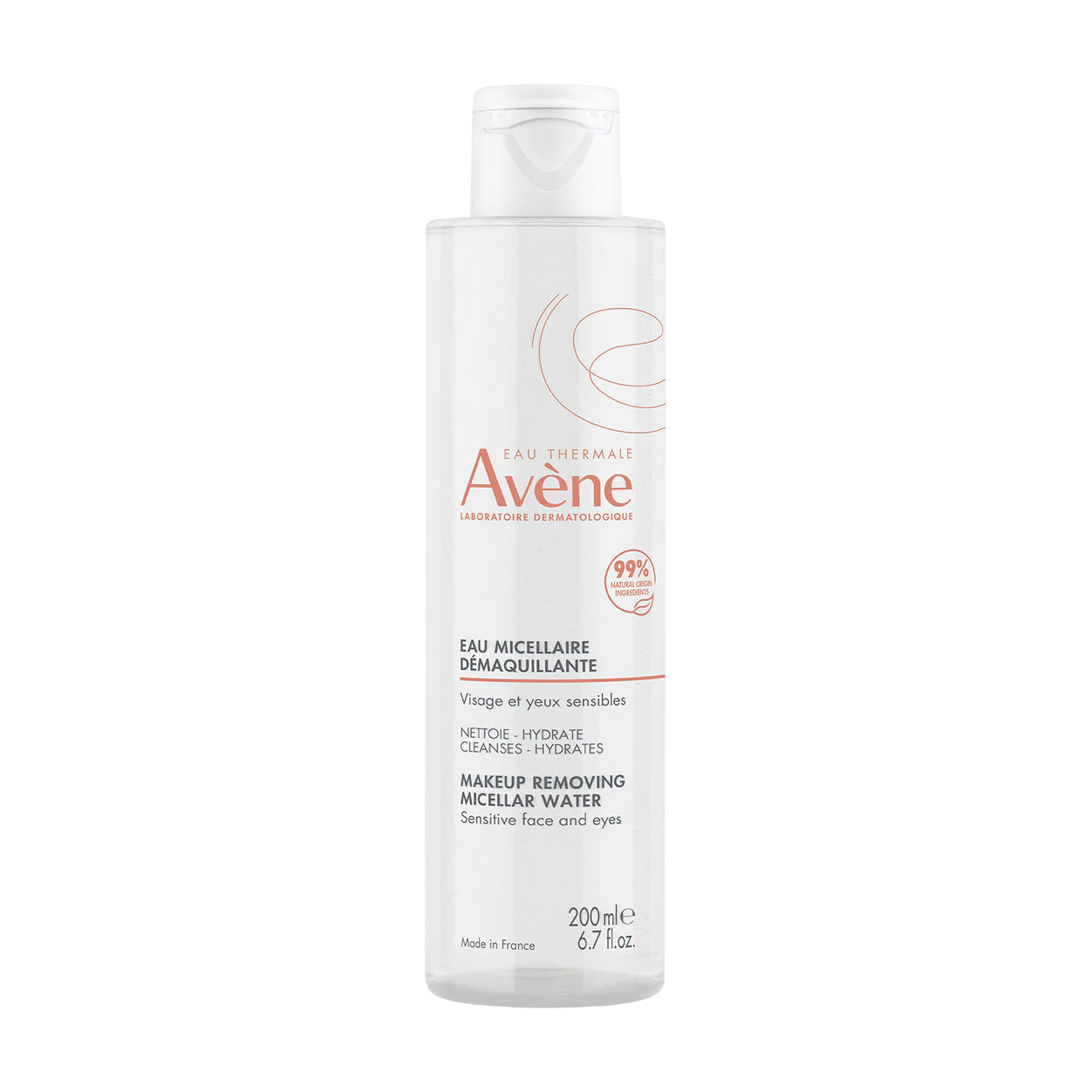 Avene, Eau Thermale, Cleansing, Micellar Water, All Skin Types, 200 ml