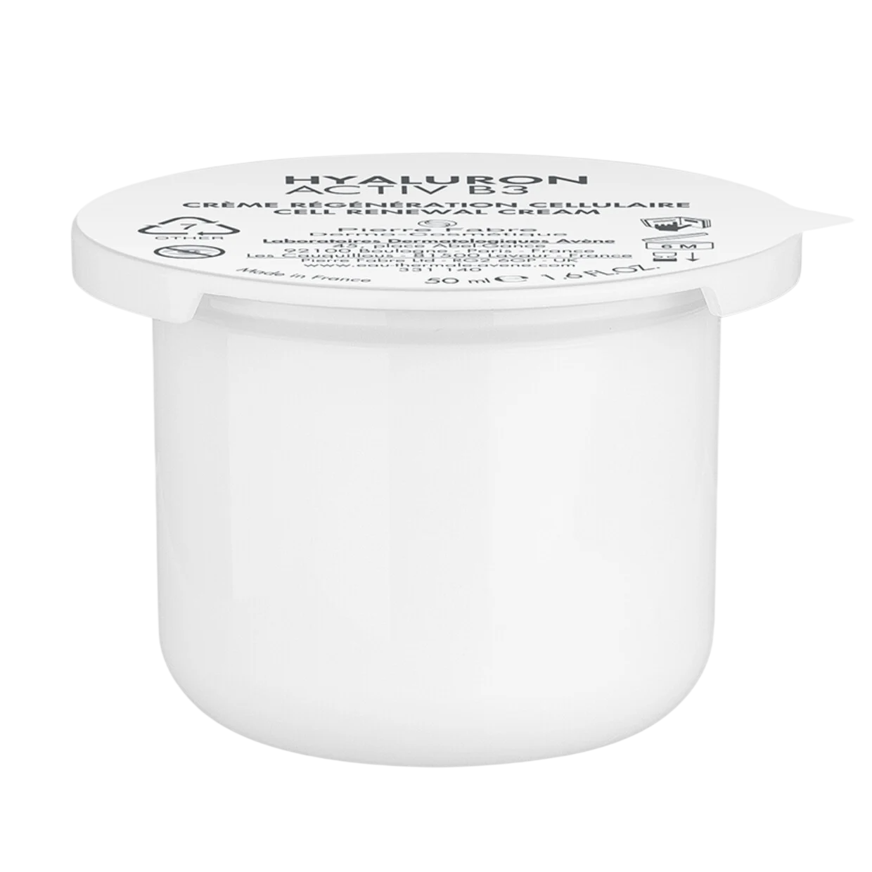 Avene, Hyaluron Activ, Cellular Regeneration, Day, Cream, For Face, Refill, 50 ml