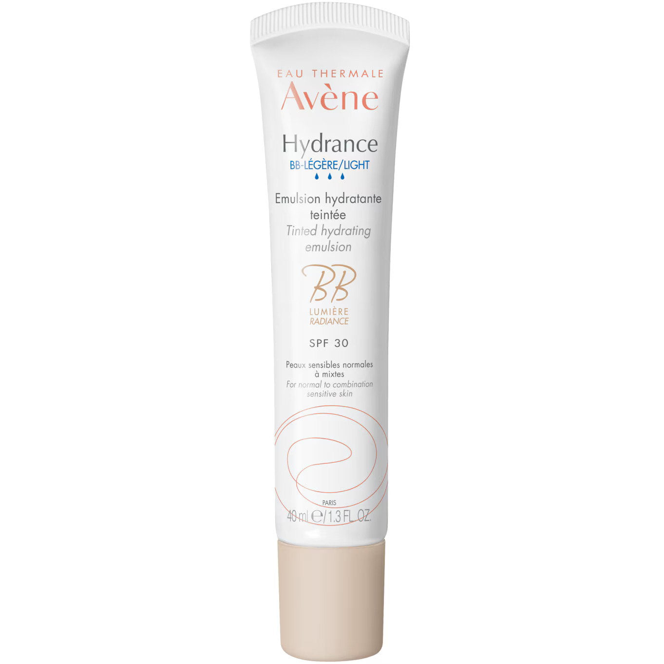Avene, Hydrance Light, Hydrating, Tinted Moisturizer, Light, SPF 30, 40 ml