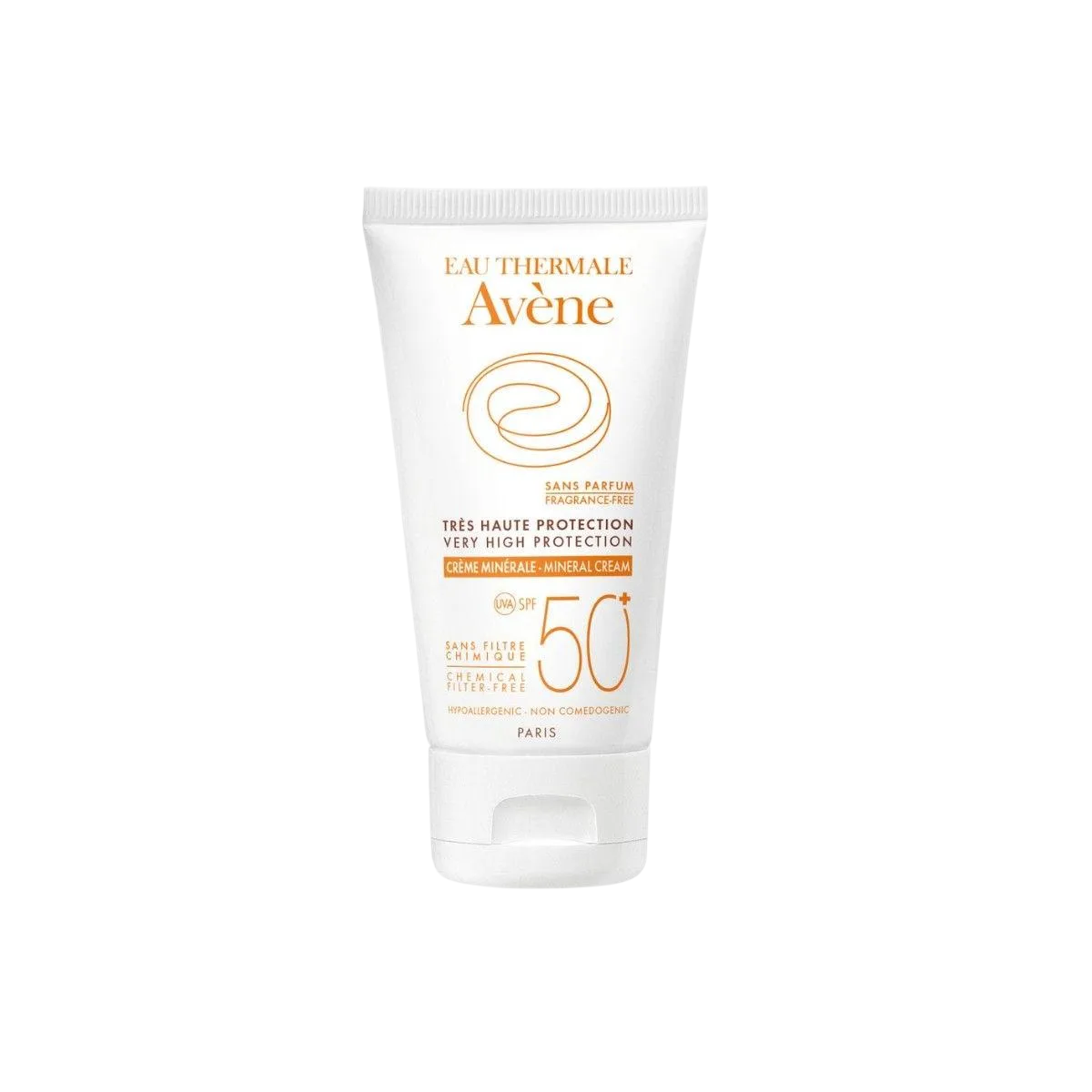 Avene, Sun Care, Mineral, Photo-Protecteur, Day, Cream, For Face, SPF50+, 50 ml