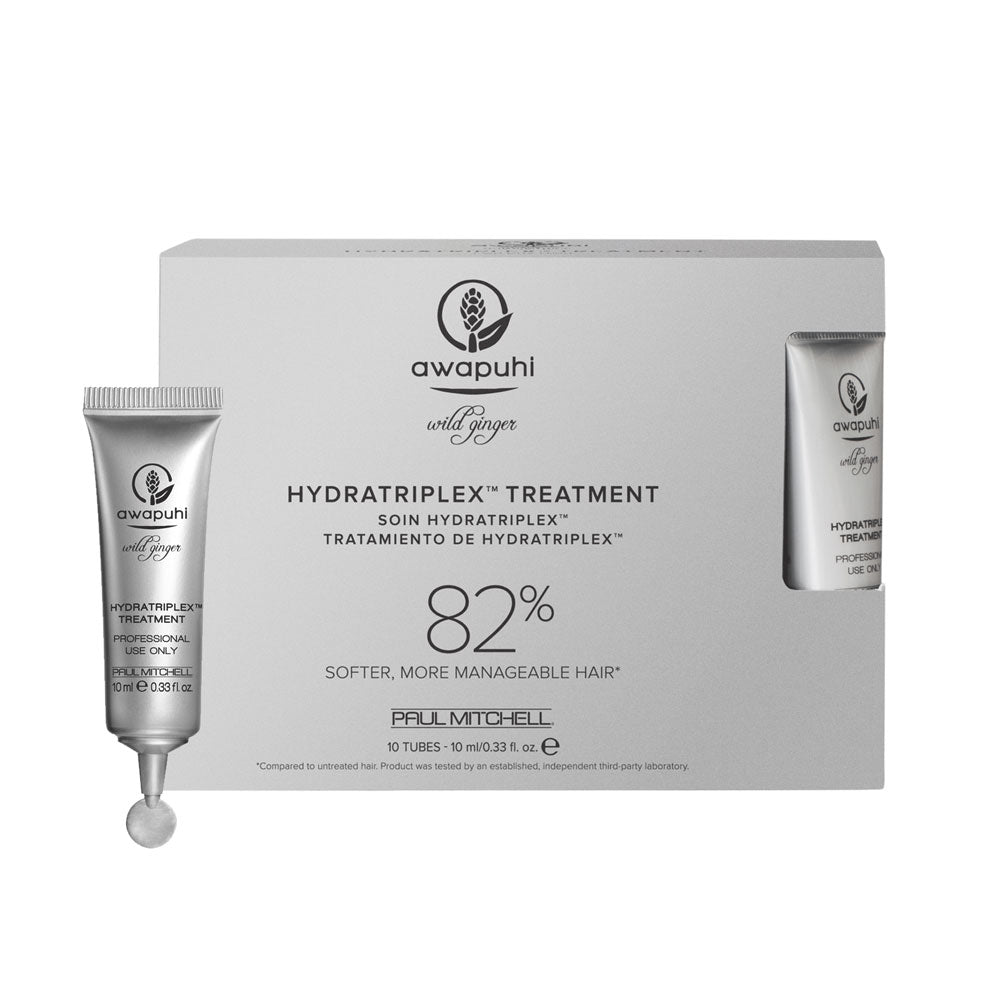 Set, Awapuhi Wild Ginger By Paul Mitchell, Hydratriplex, Hair Leave-In Cream Treatment, For - view 2