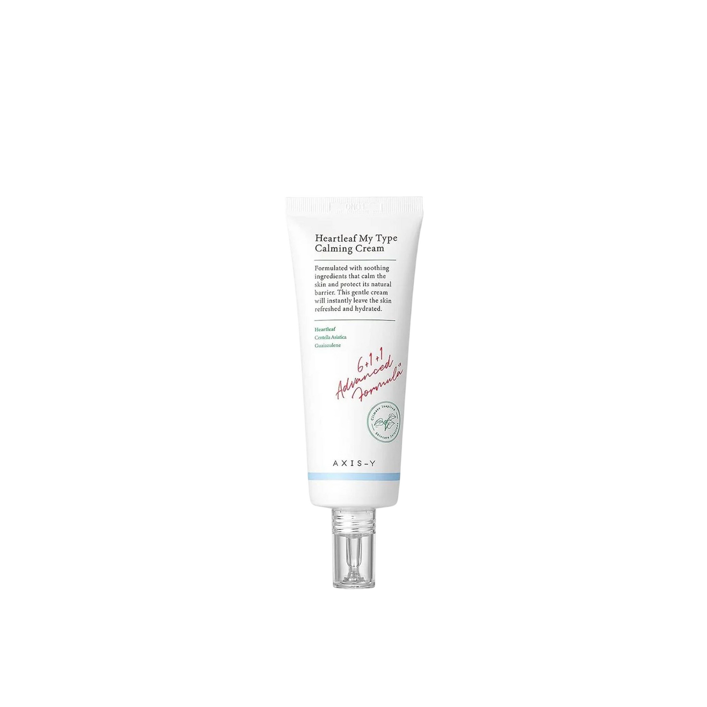 Axis-Y, Heartleaf My Type Calming, Soothing, Cream, For Face, 60 ml