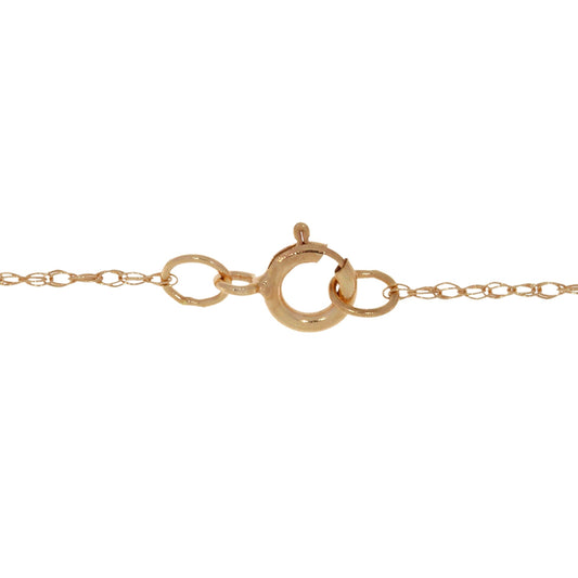 Cadenas de mujer de oro rosa de 14 quilates