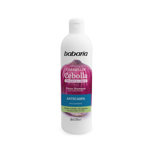 Babaria, Onion, Hair Shampoo, Anti-Dandruff & Strengthening, 380 ml
