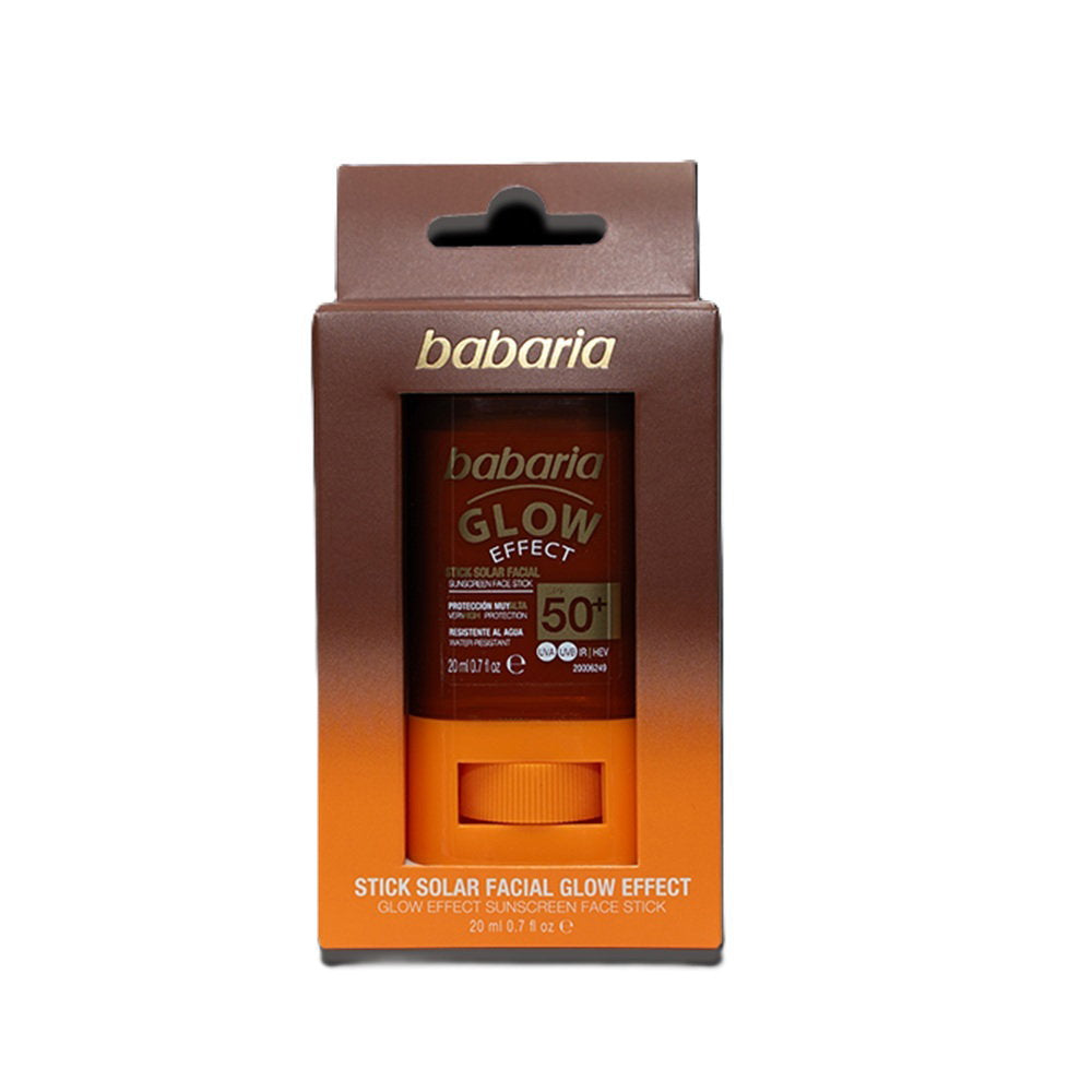 Babaria, Glow Effect, Sunscreen Stick, SPF 50+, 20 ml