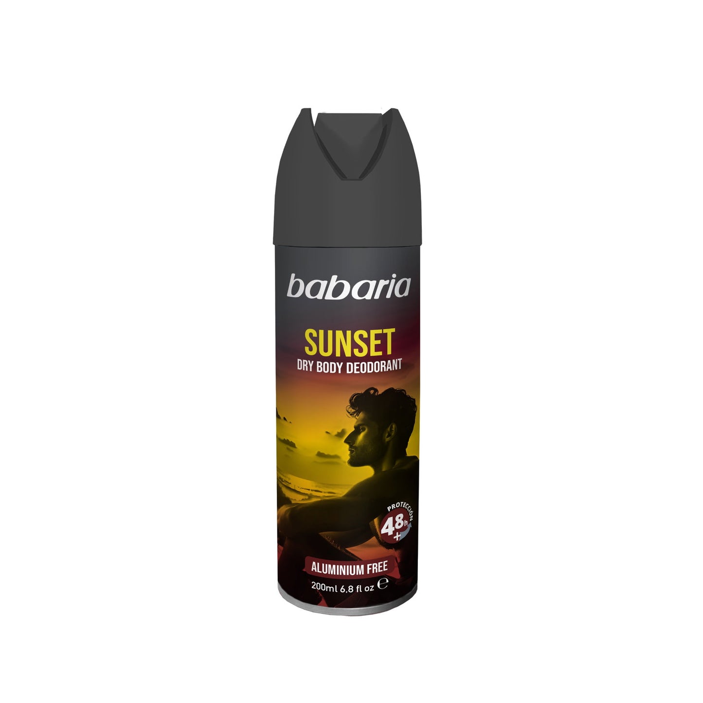 Babaria, Sunset, 48h Protection, Deodorant Spray, For Men, 200 ml